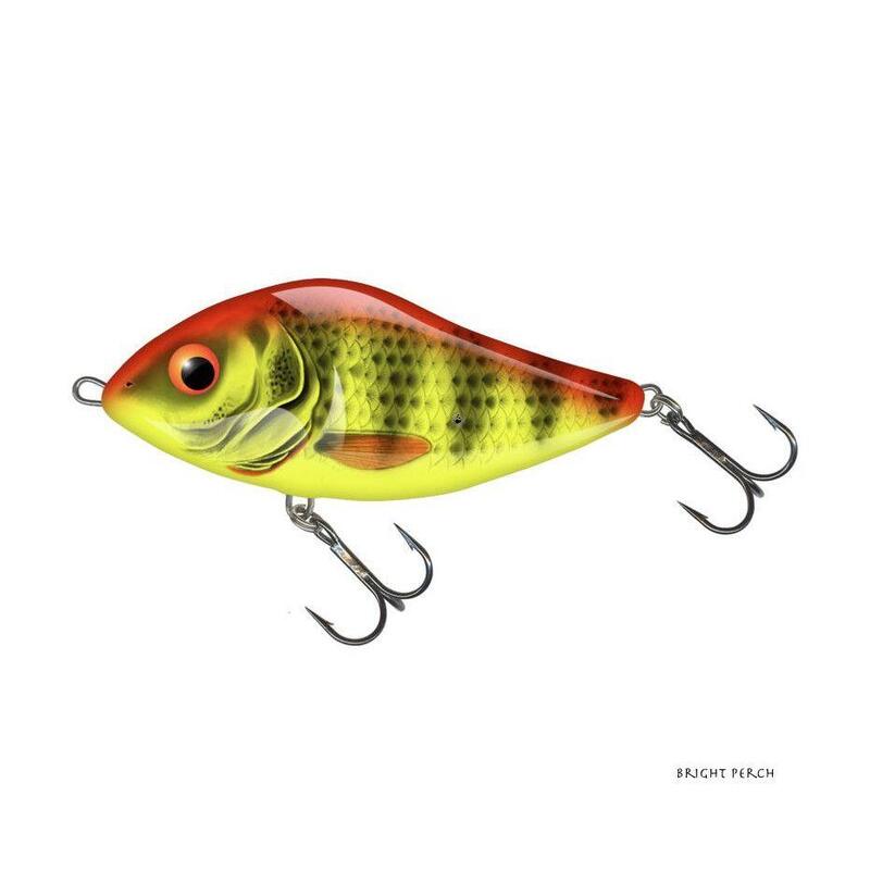 Poisson Nageur Salmo Slider (SD10F - Bright Perch)