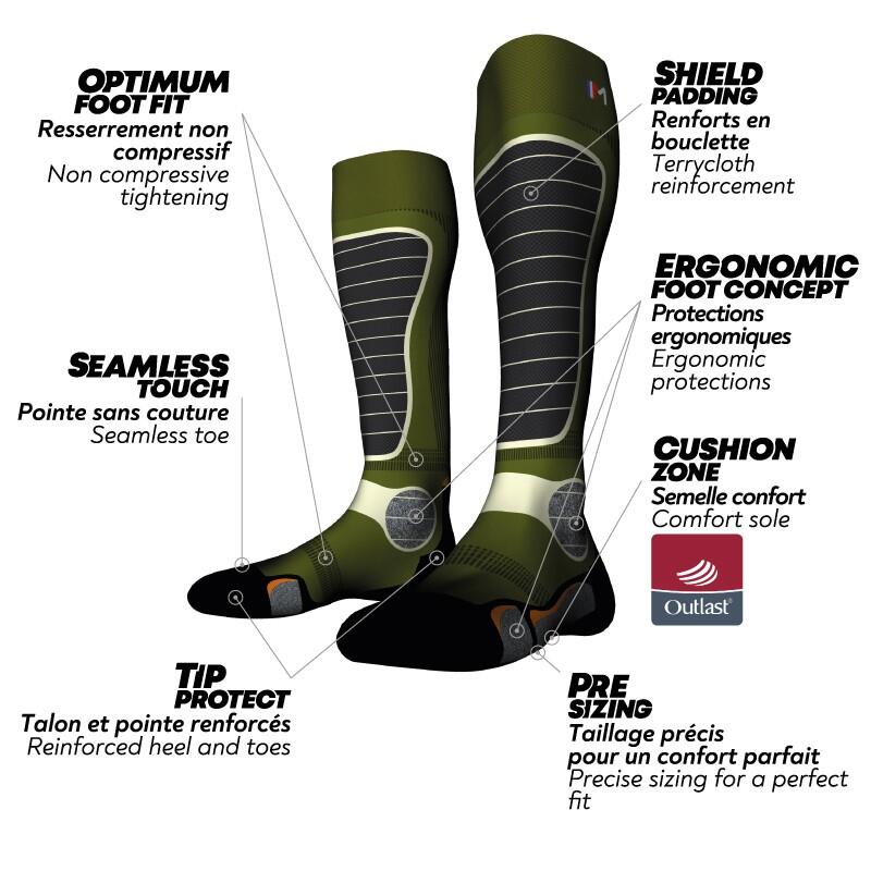 Calcetines Monnet Hunting Outlast 5/5