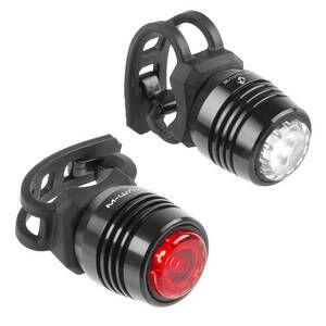 Lámpa szett kerékpárra, LED, USB