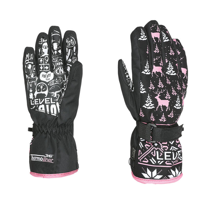 Gants de ski junior imperméable Venom 4 Racer