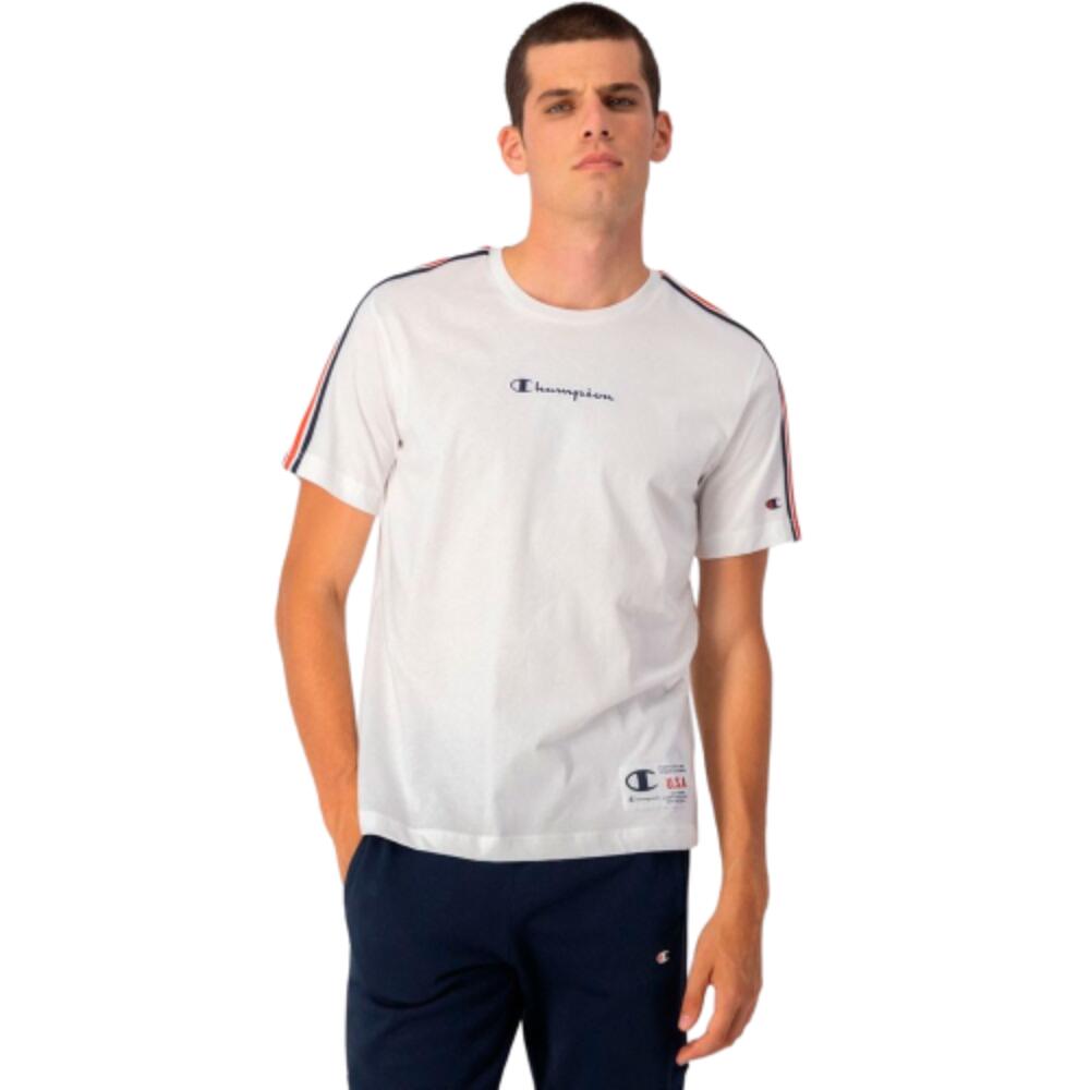 T-Shirt Hommes Champion  blanc 1/6