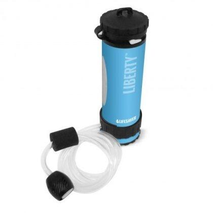 LIFESAVER Lifesaver Liberty 2000 Blue - Drinkfles met waterfilter