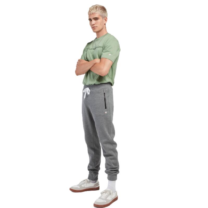 Pantalones de gimnasia de algodón de corte normal para hombre. Cinzeto