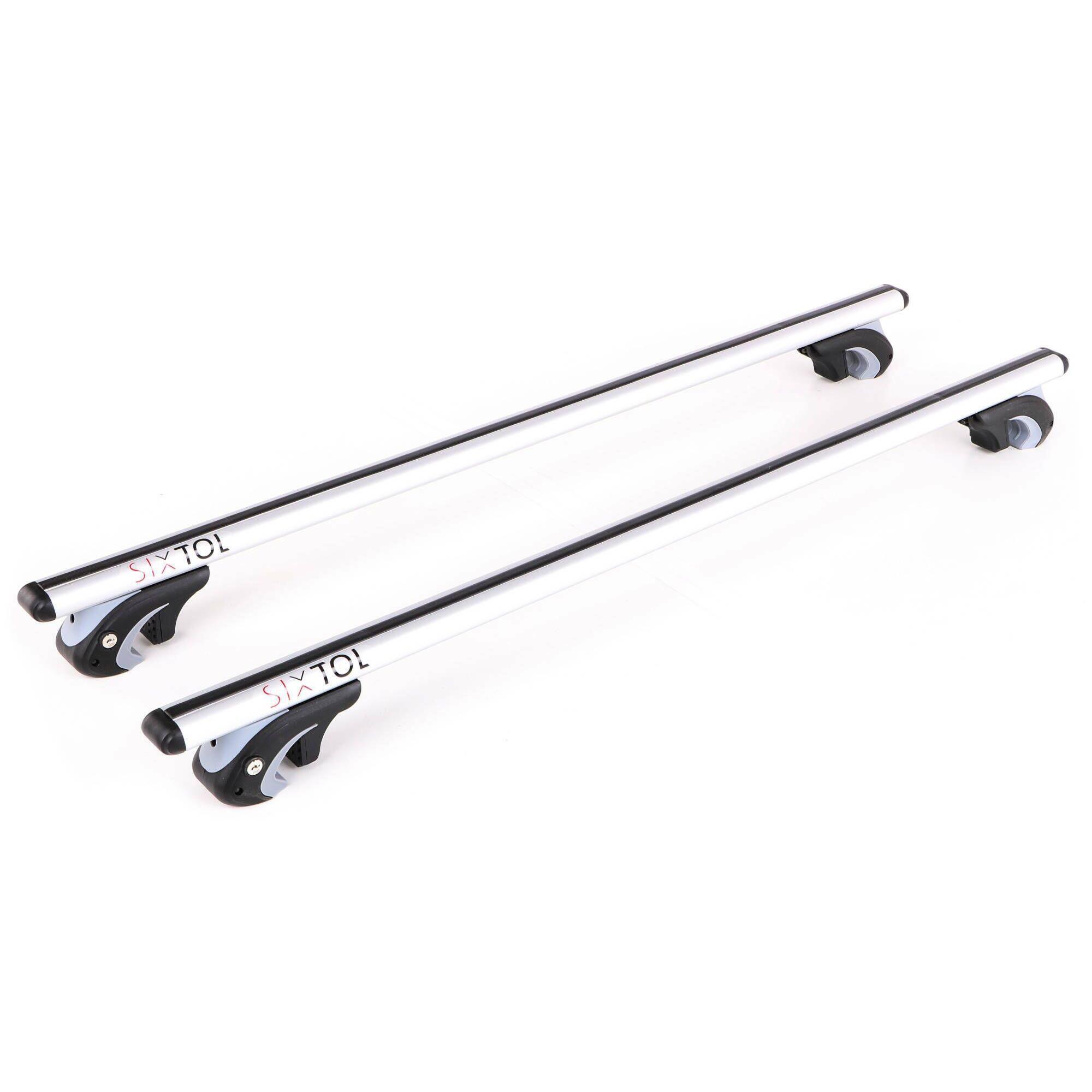 SIXTOL Příčný nosník se zámkem hliníkový ROOF RACK 120cm, nosnost 90kg SIXTOL
