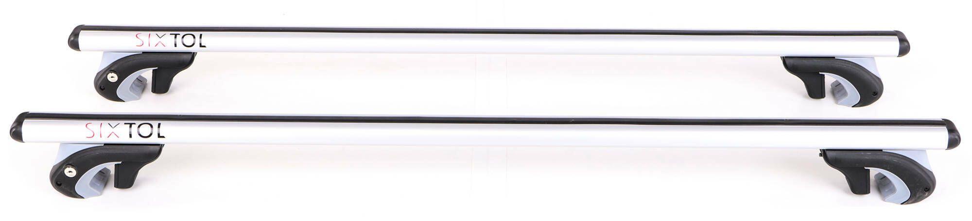 Příčný nosník se zámkem hliníkový ROOF RACK 120cm, nosnost 90kg SIXTOL 2/3