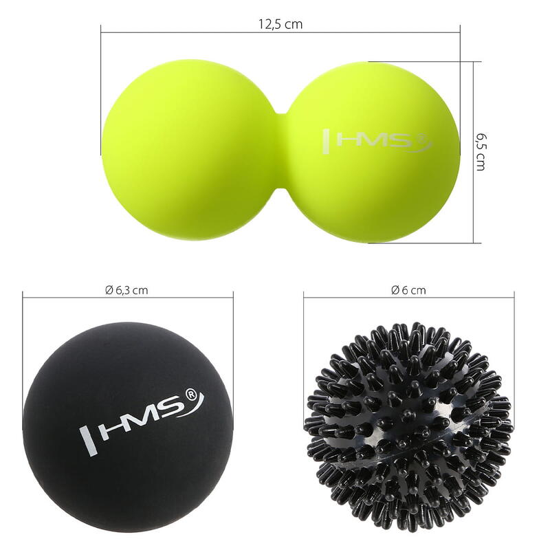 Set de balles de massage bls01 avec HMS