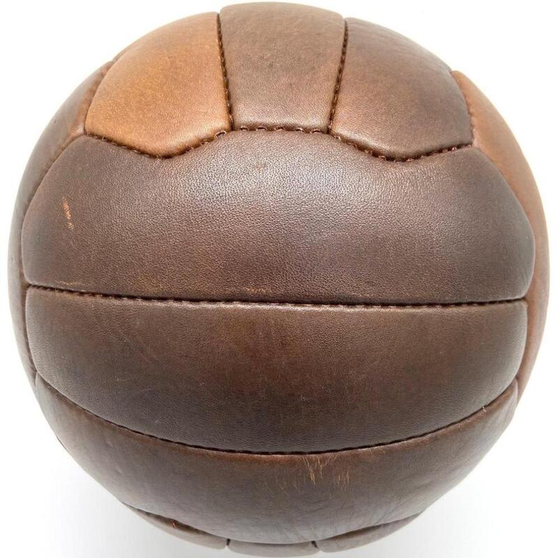 Globo de fútbol vintage cuero Fleetwood Legends