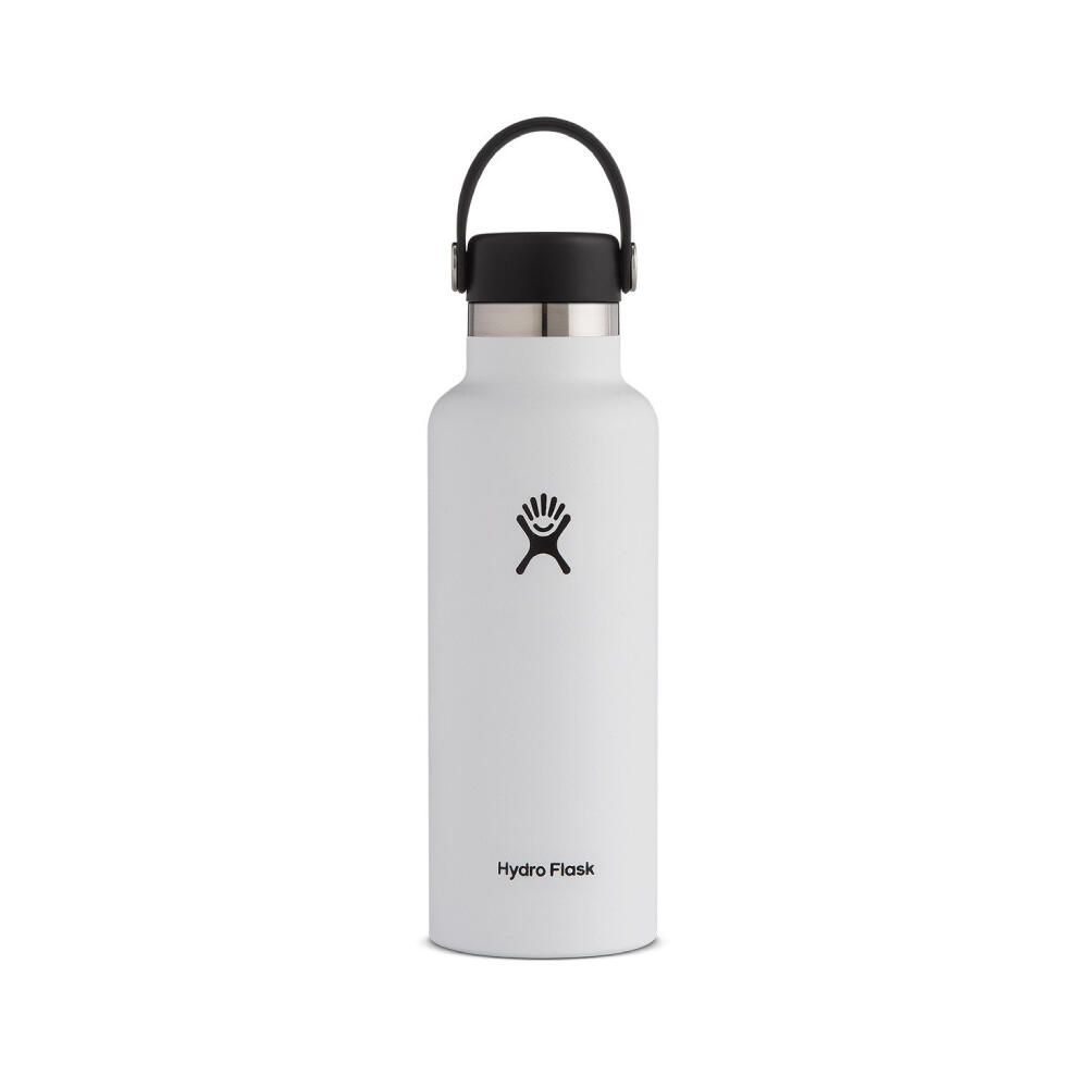 HYDRO FLASK Butelka turystyczna Standard Mouth Flex Cap 18 Oz / 532 Ml - White