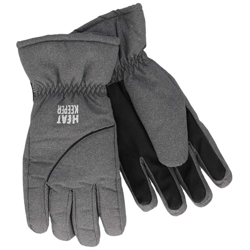 Heatkeeper mannen ski handschoenen grijs