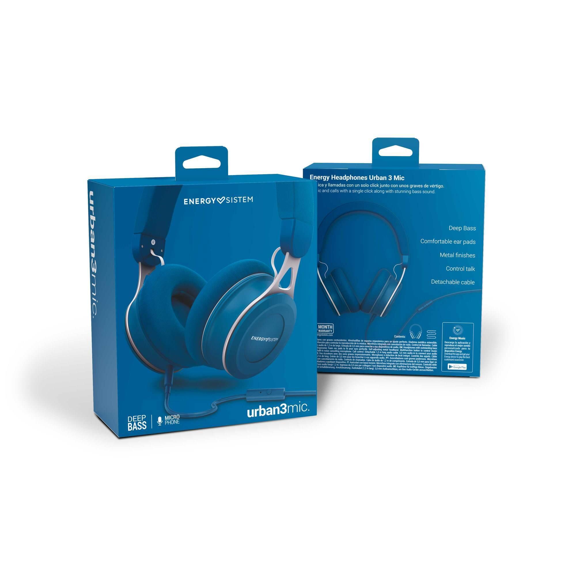 Casques avec Microphone Energy Sistem Urban 3 Mini Jack 3.5 mm 5/5
