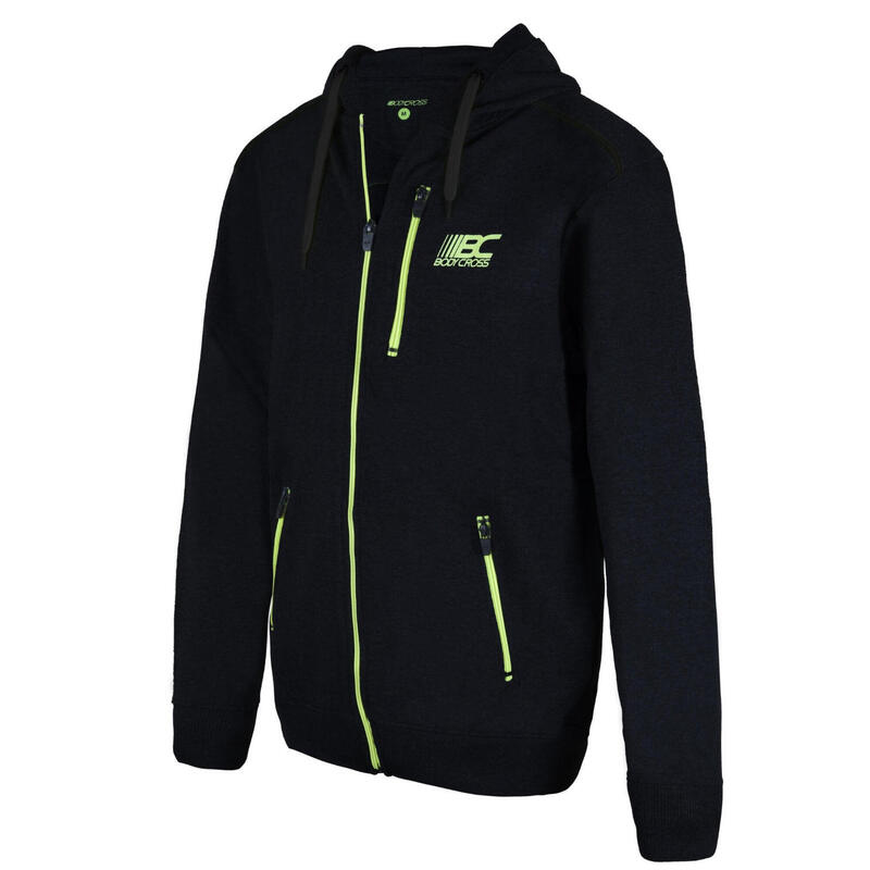 Sweat à capuche Fridolin Noir
