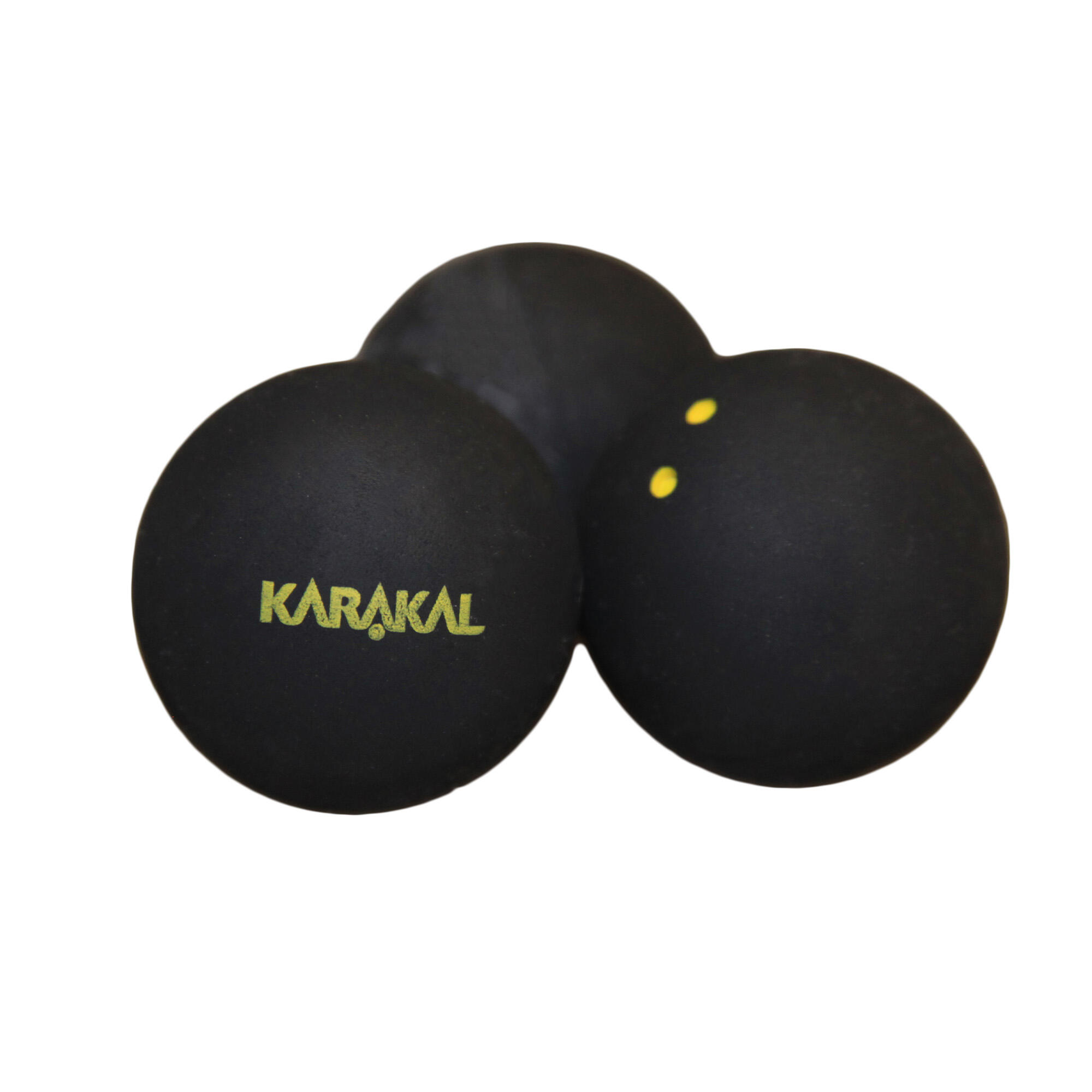 Elite Squash Balls (Pack of 3) (Yellow) 2/3