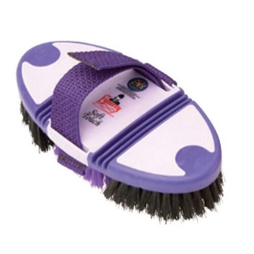 VALE BROTHERS Soft Touch Flex Body Brush (Purple)