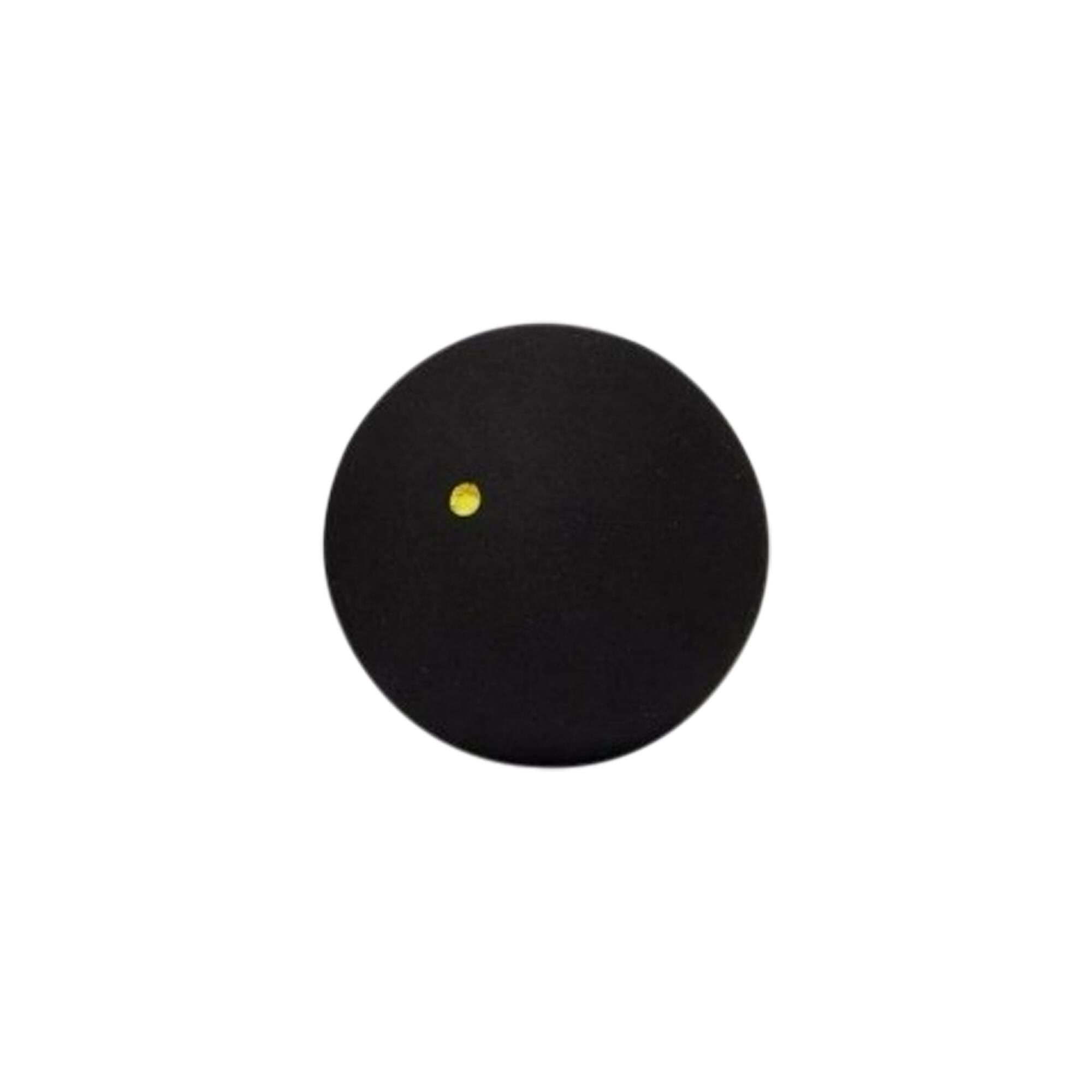 Competition Squash Balls (Pack of 3) (Black/White) 1/2