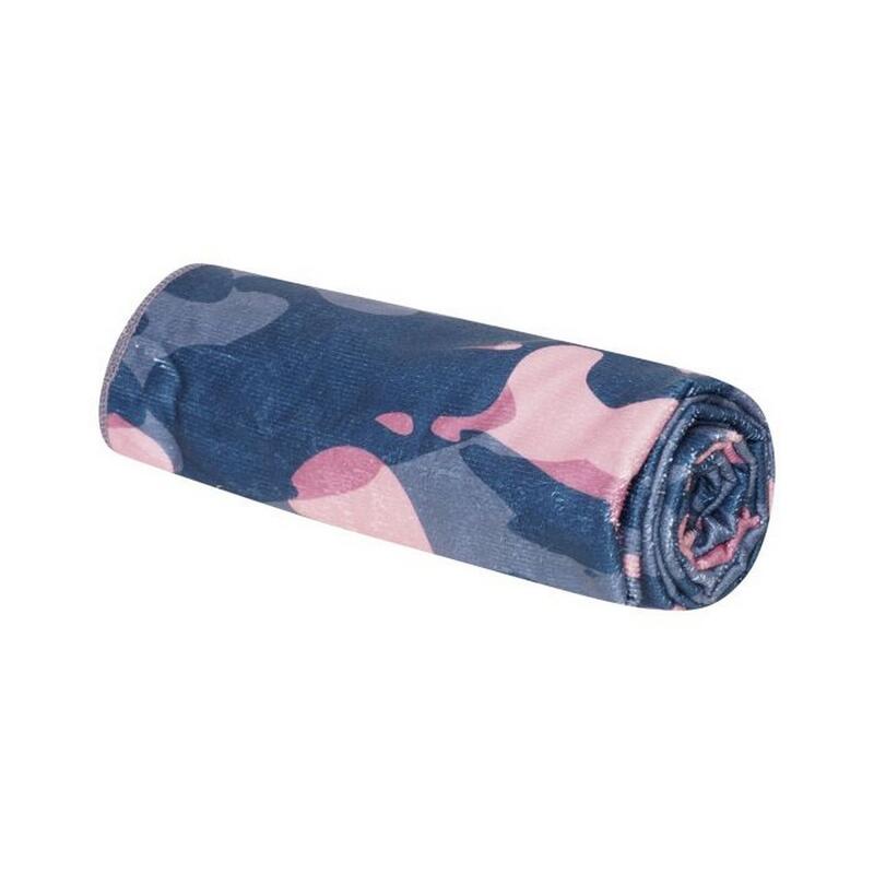 Unisex Microvezel Camo Yoga Mat Handdoek voor volwassenen (Poederroze)