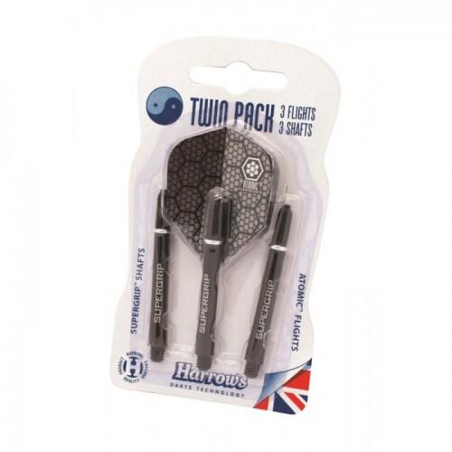 Dart Flights Set (Pack of 6) (Black) 1/1
