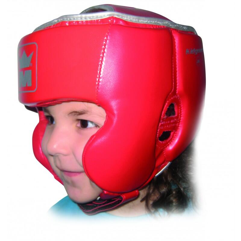 Montana - Casque Boxe Enfant Kidguard Montana - Casque De Boxe - Rouge - Taille Unique - Decathlon