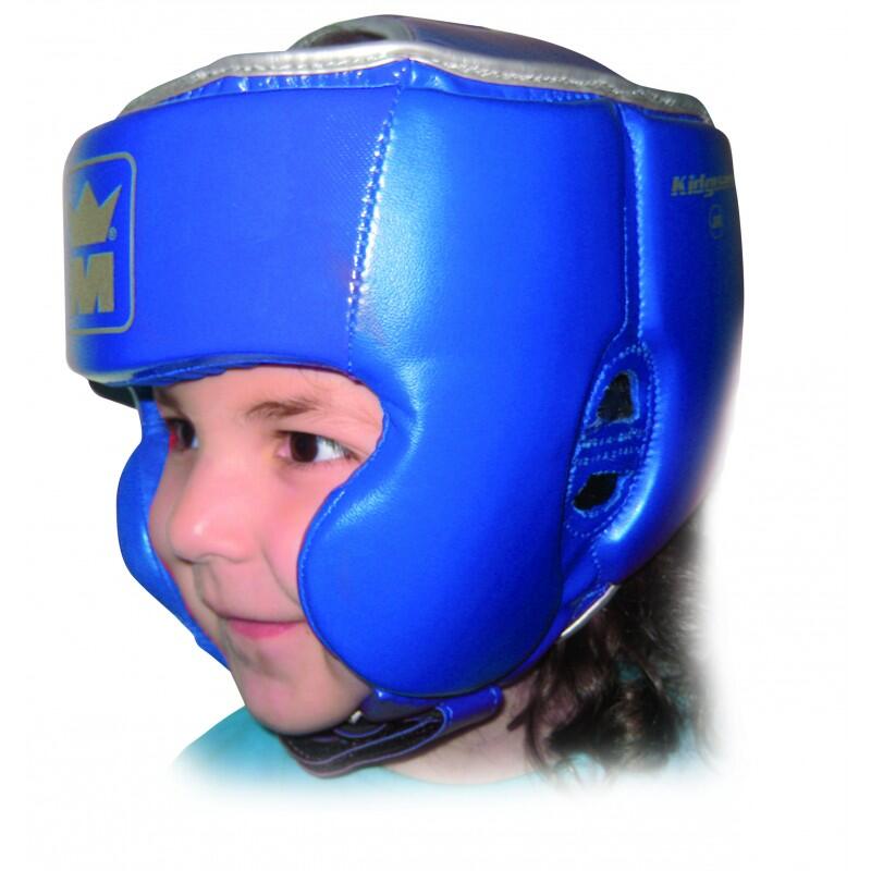 Montana - Casque Boxe Enfant Kidguard Montana - Casque De Boxe - Bleu - Enfant - Decathlon
