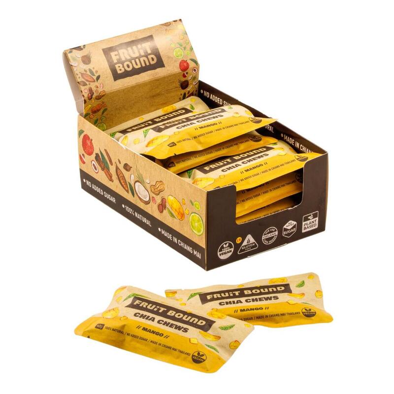 Mango Chia Chews Energy Bar (Box of 15)