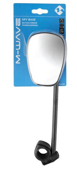 M-Wave spiegel Spy Base universeel 105x70 mm zwart 3/5