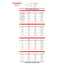 Havaianas mens size on sale chart