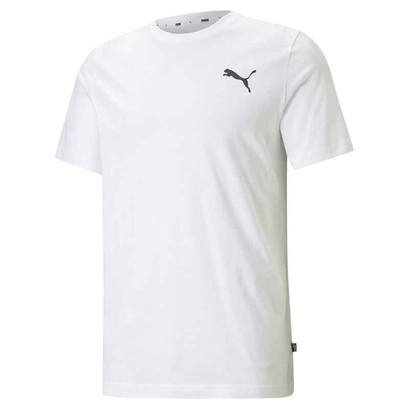 Essentials T-Shirt mit dezentem Logoprint Herren PUMA