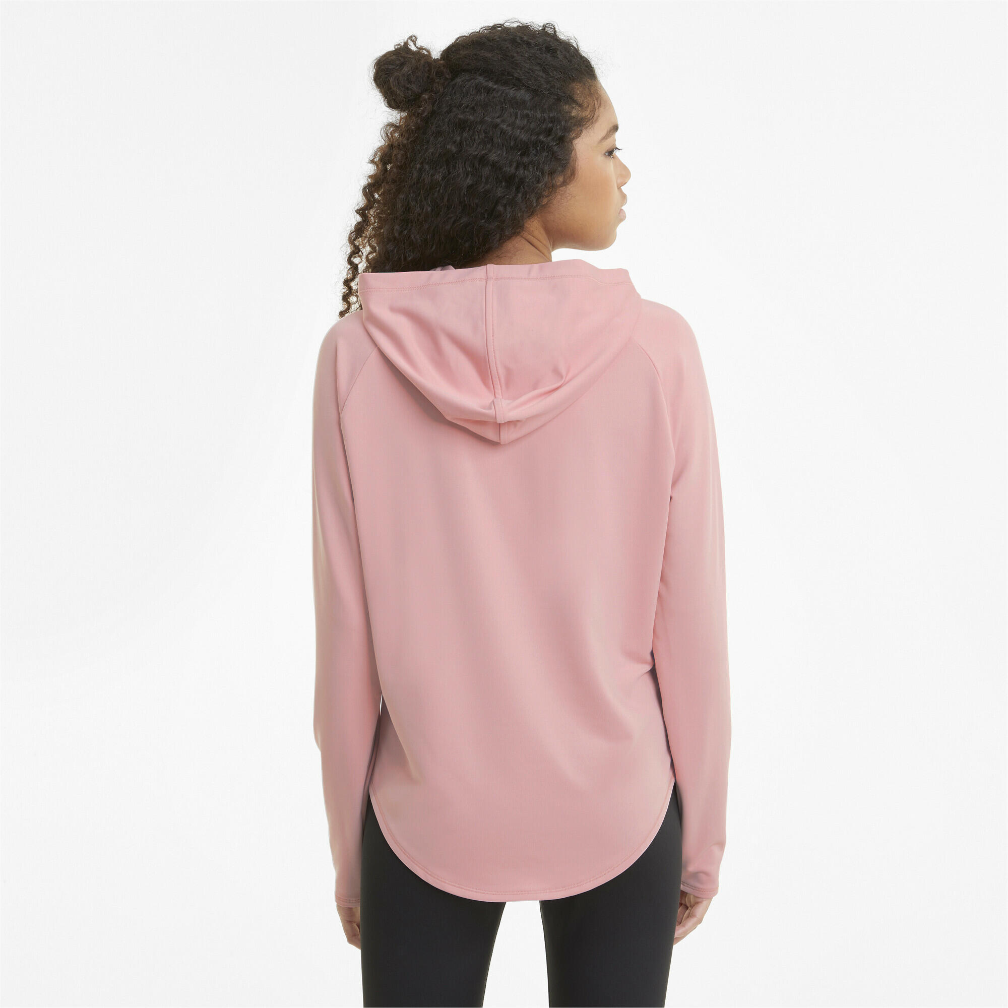 Damska bluza z kapturem Active PUMA Bridal Rose Pink 3/5
