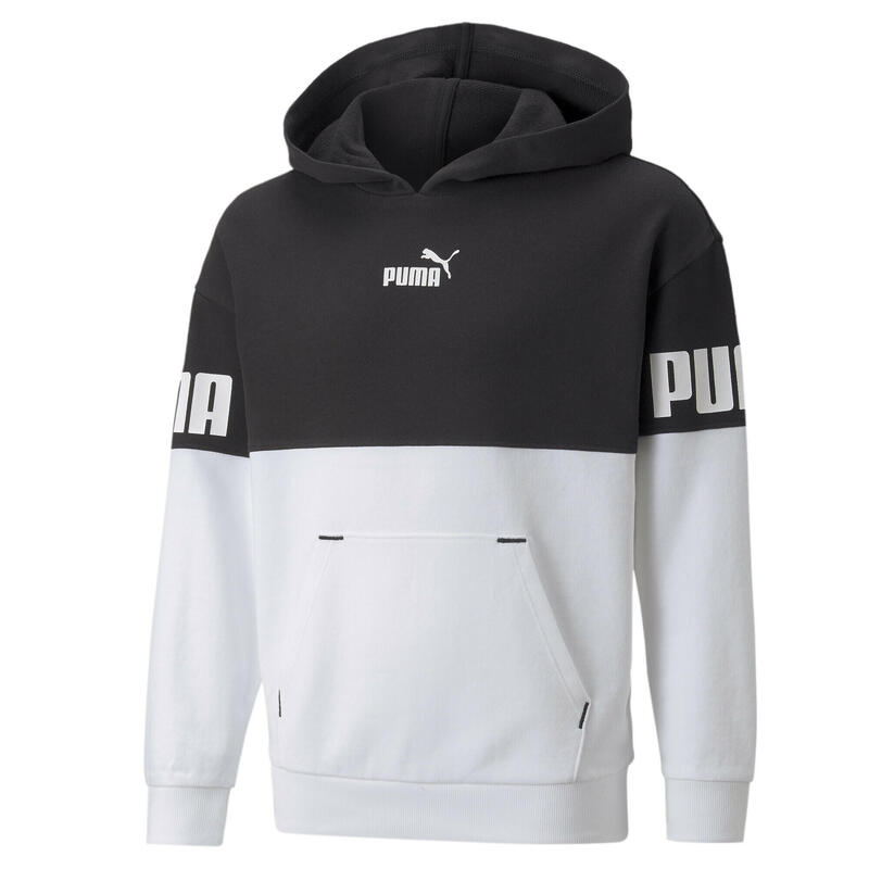 Power Colour-Blocked Jugend Hoodie PUMA