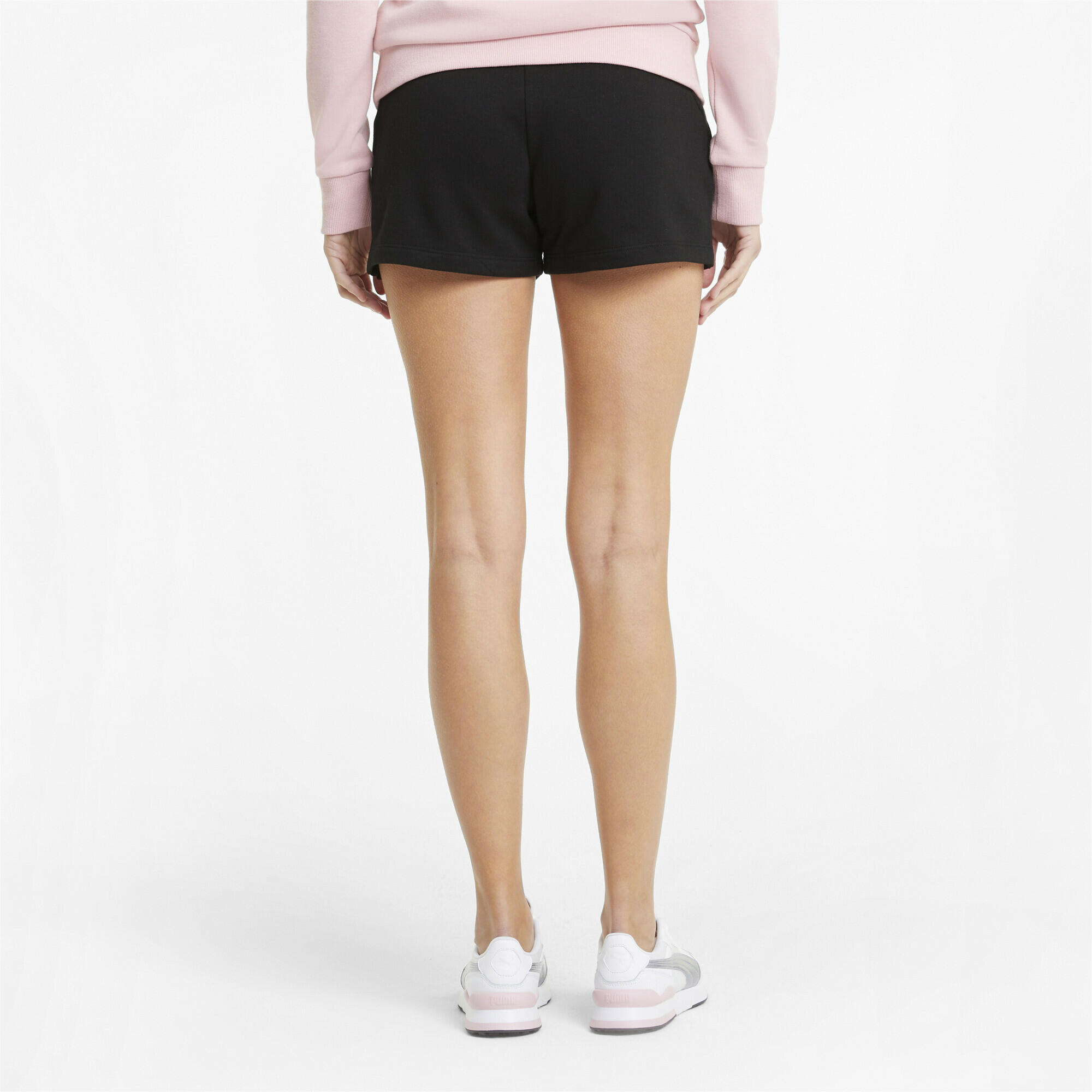 Essentials Sweatshorts Damen PUMA Black 5/7