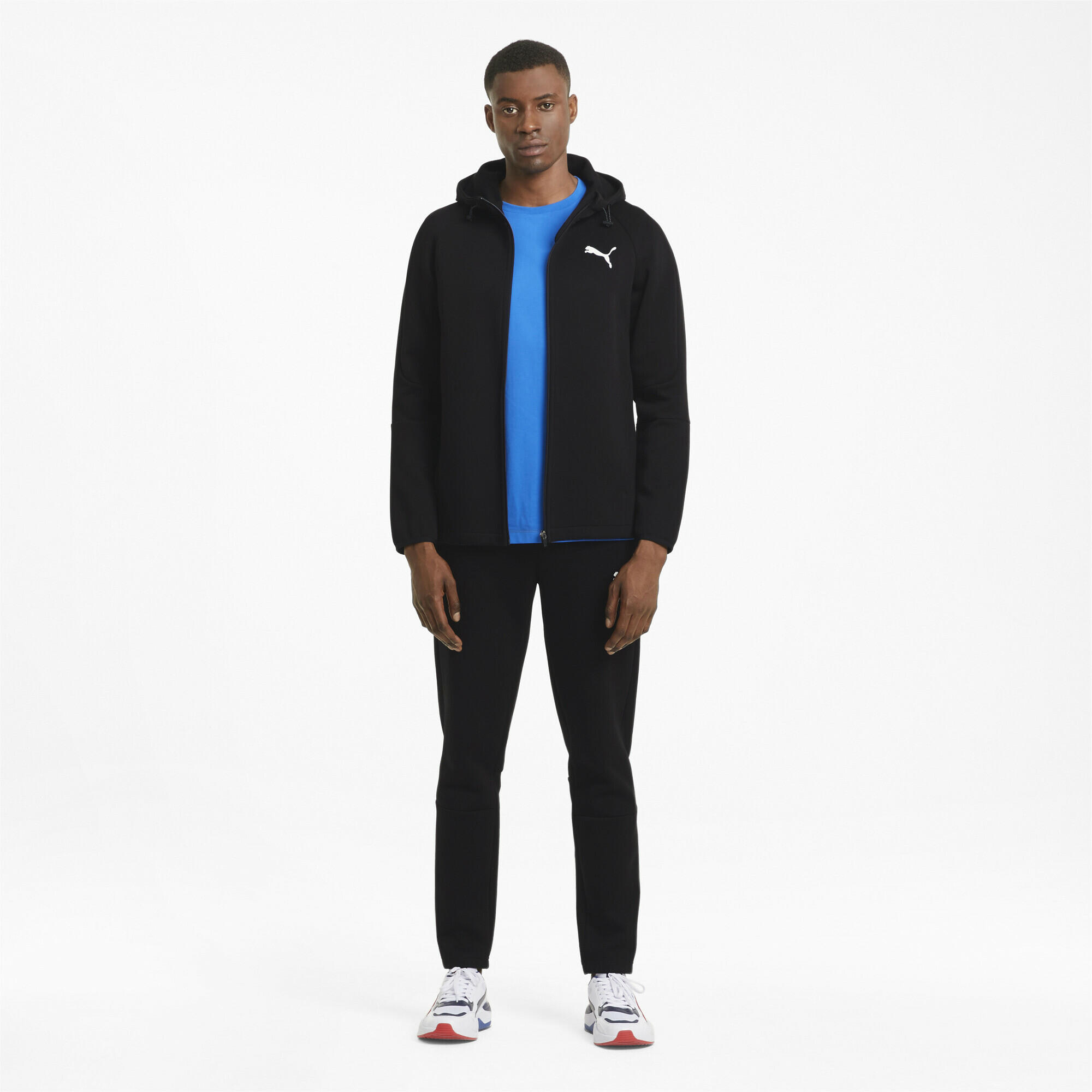 Felpa con cappuccio e zip integrale Evostripe uomo PUMA 4/7
