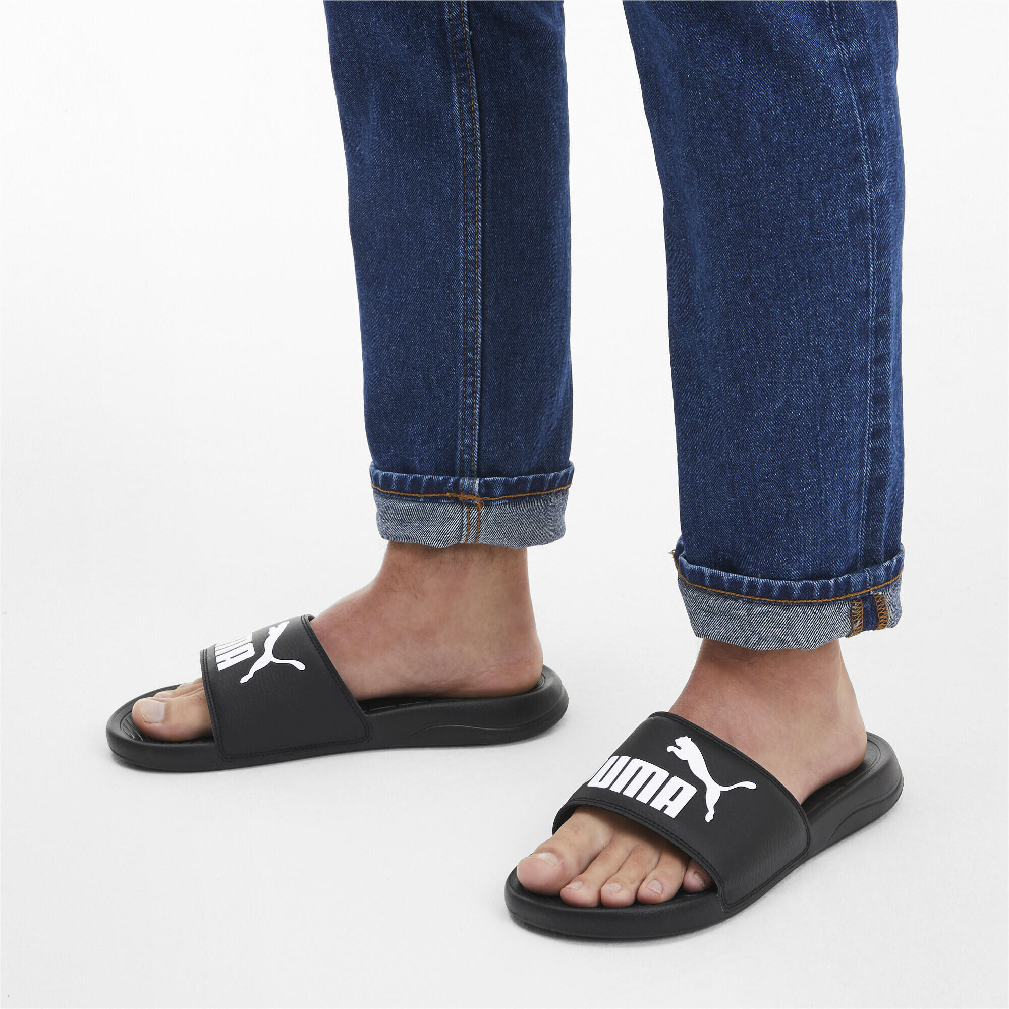 Popcat 20 sandalen PUMA Black White 2/7
