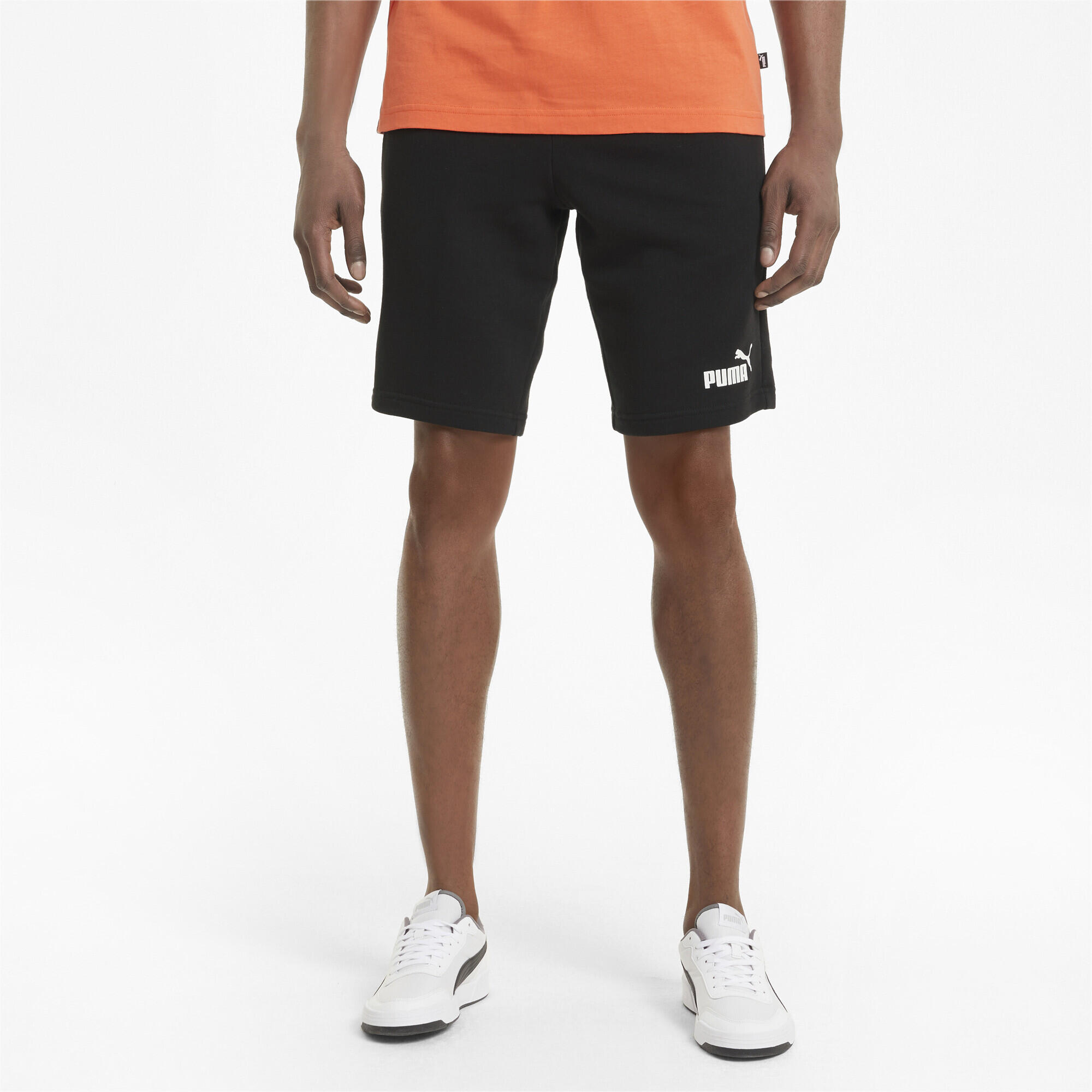 PUMA Mens Essentials Shorts - Black 2/6