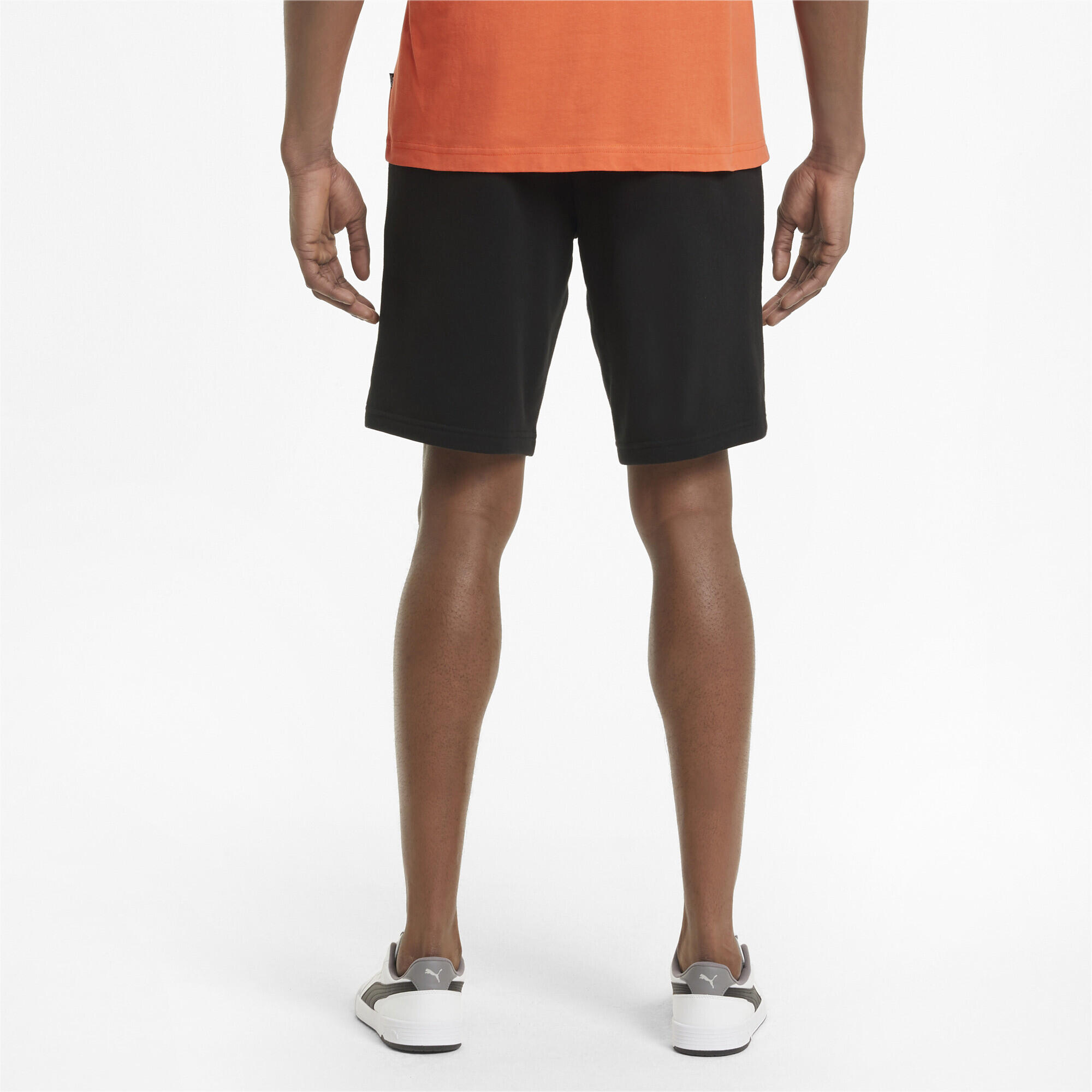PUMA Mens Essentials Shorts - Black 3/6