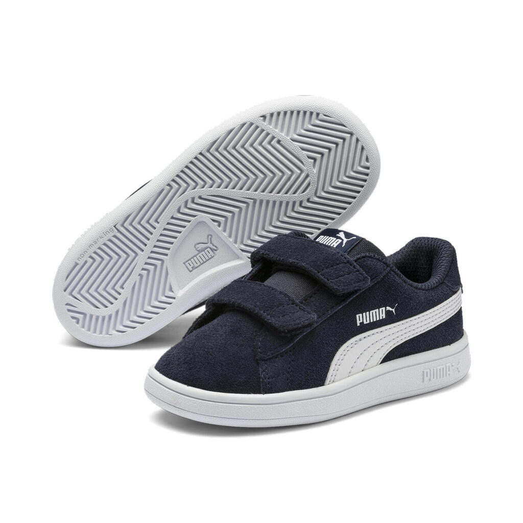 Puma Kids Leather Sneakers Smash V2 SD