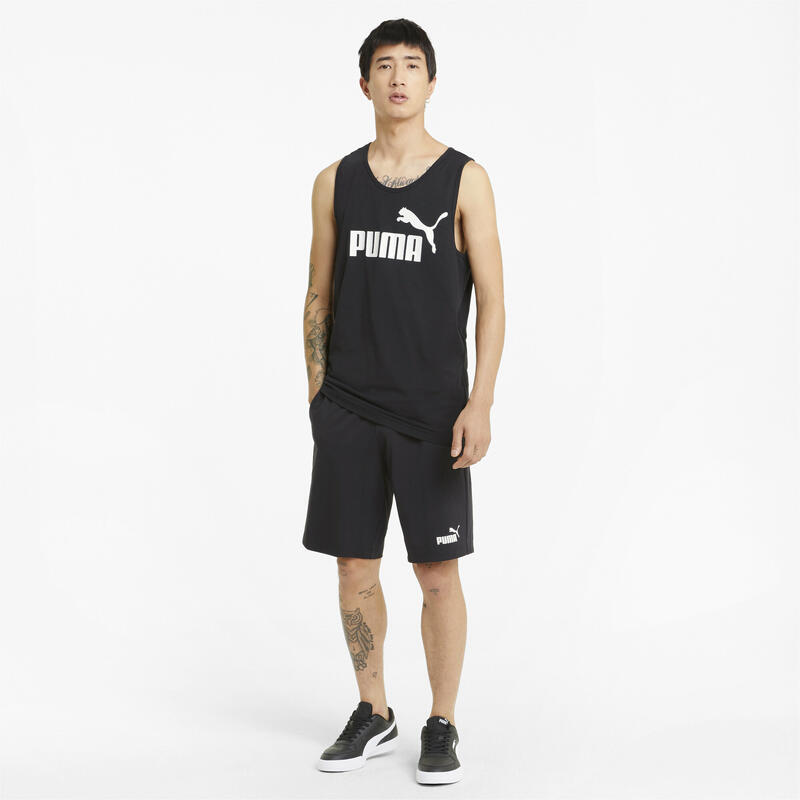 Essentials jersey short voor heren PUMA Black