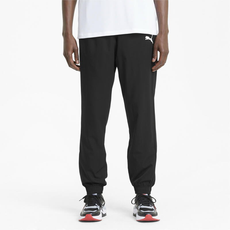 Pantalones de tejido plano Active Hombre PUMA Negro