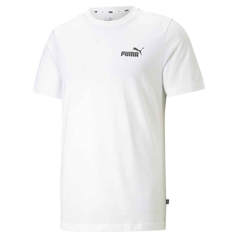 Essentials T-Shirt mit dezentem Logoprint Herren PUMA
