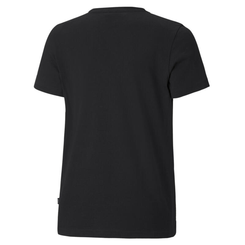Camiseta Essentials Logo Niño PUMA Black