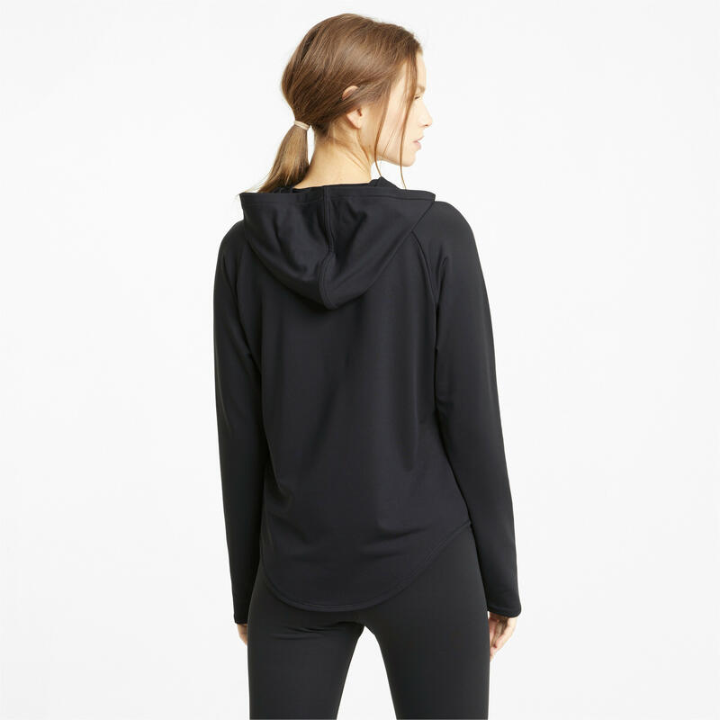 Sudadera con capucha Active Mujer PUMA Negro