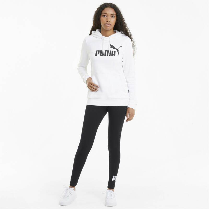 PUMA Mulher Essentials Logo Leggings - Preto