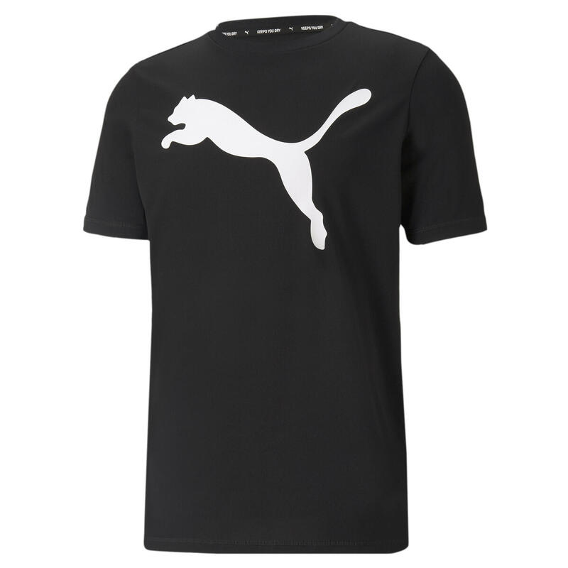 Essentials T-shirt met groot logo heren PUMA