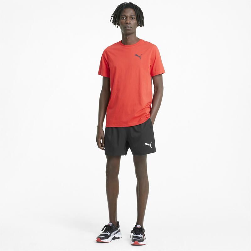 Pánské aktivní tkané 5" šortky PUMA Black