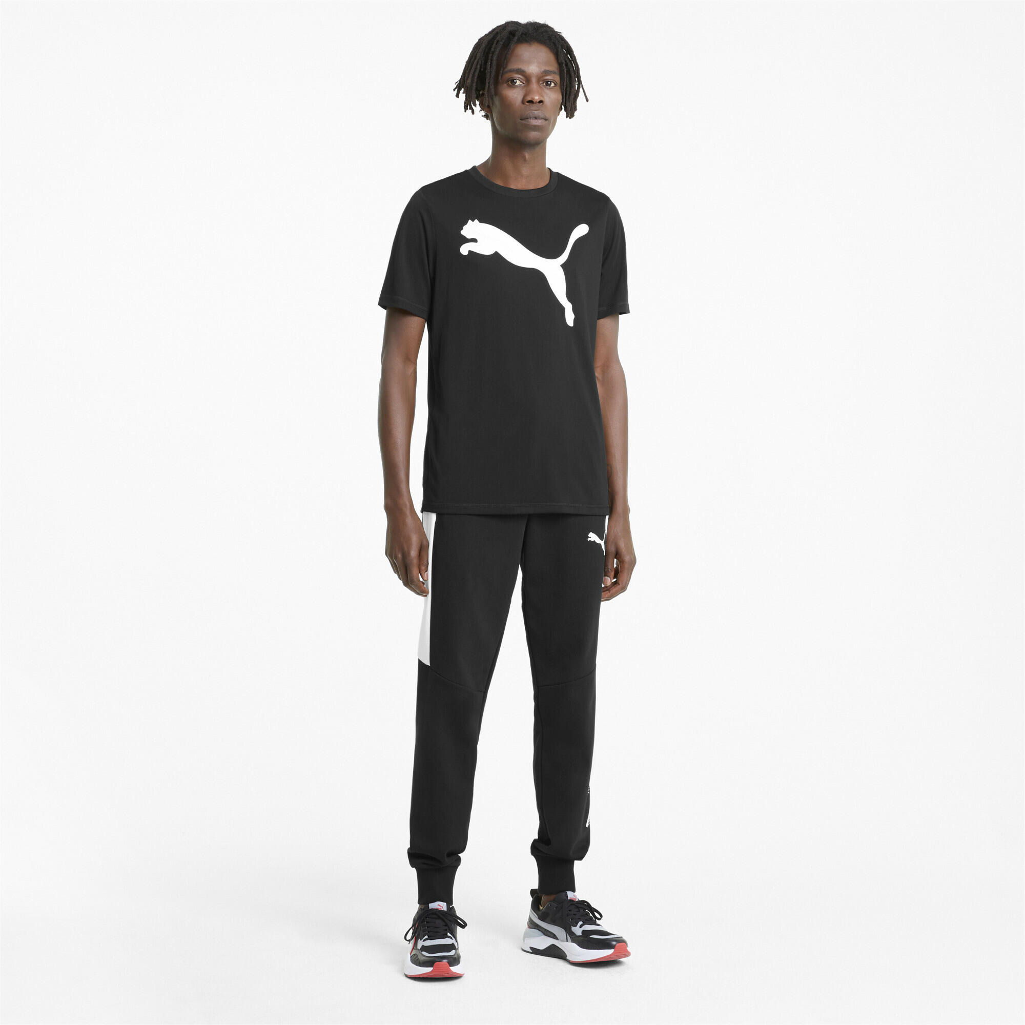 Camiseta Active Big Logo Hombre PUMA Negro 4/7
