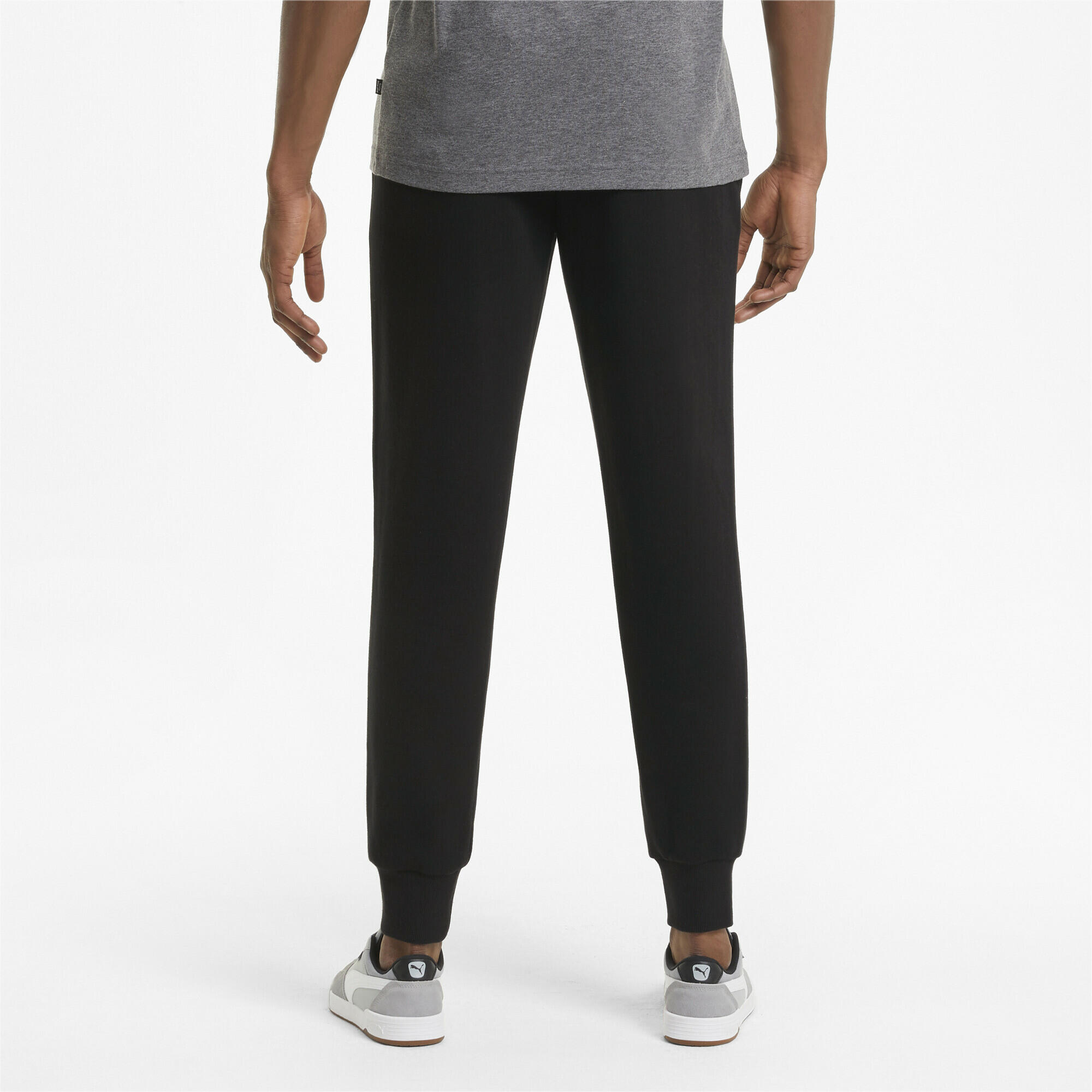 Essentials Logo Jogginghose Herren PUMA Black 3/6