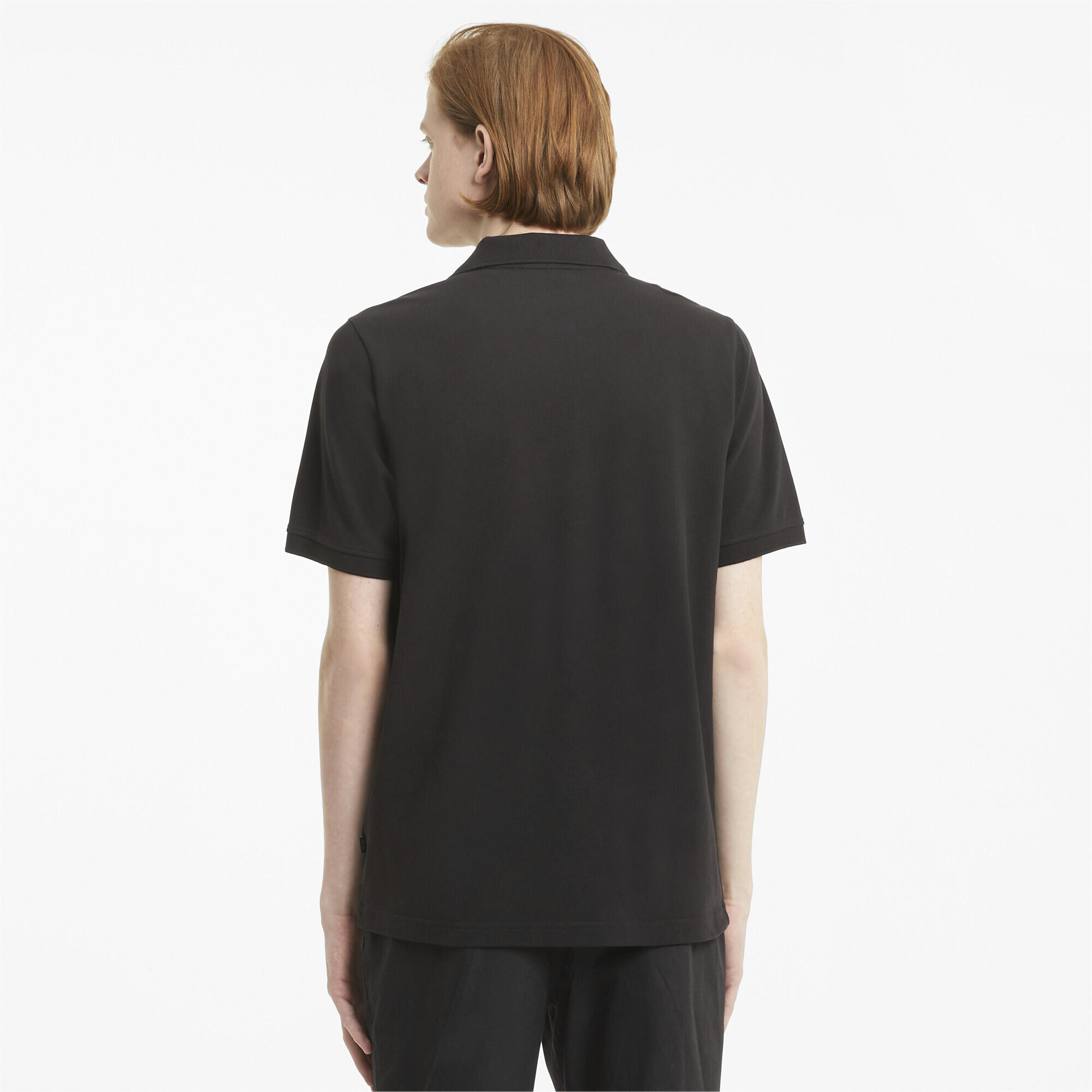 Polo Essentials Pique da uomo PUMA Black 3/7