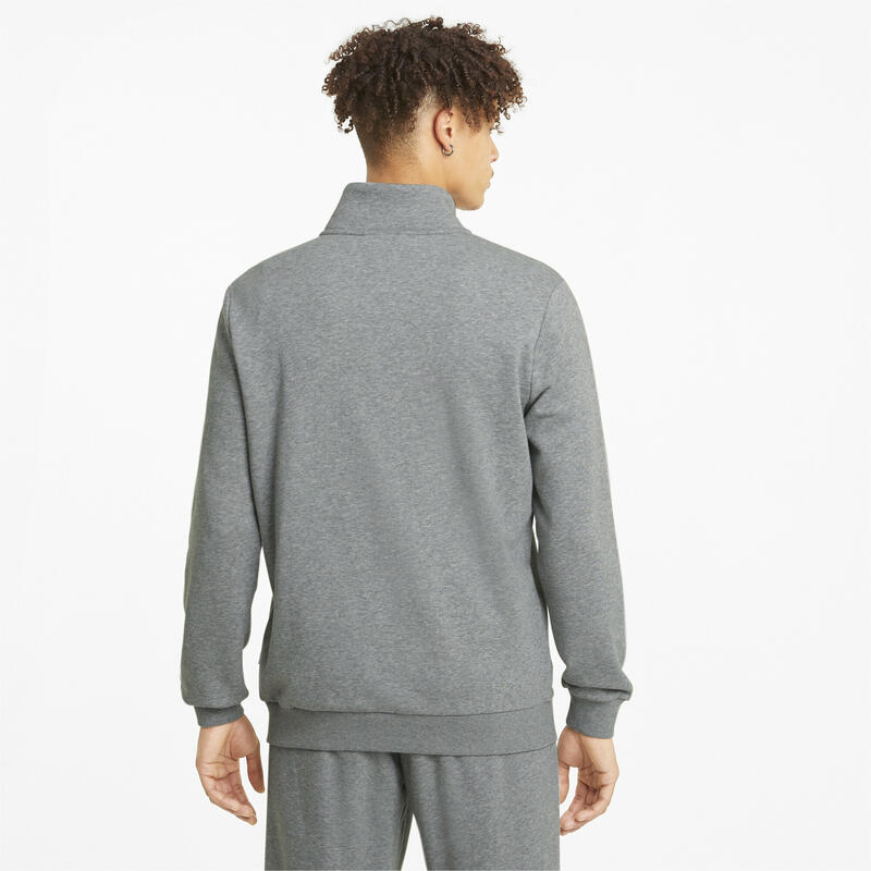 Giacca sportiva Essentials uomo PUMA Medium Gray Heather