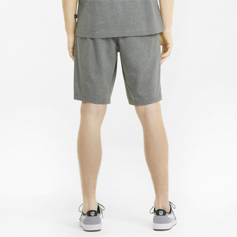 Shorts in jersey Essentials uomo PUMA Medium Gray Heather