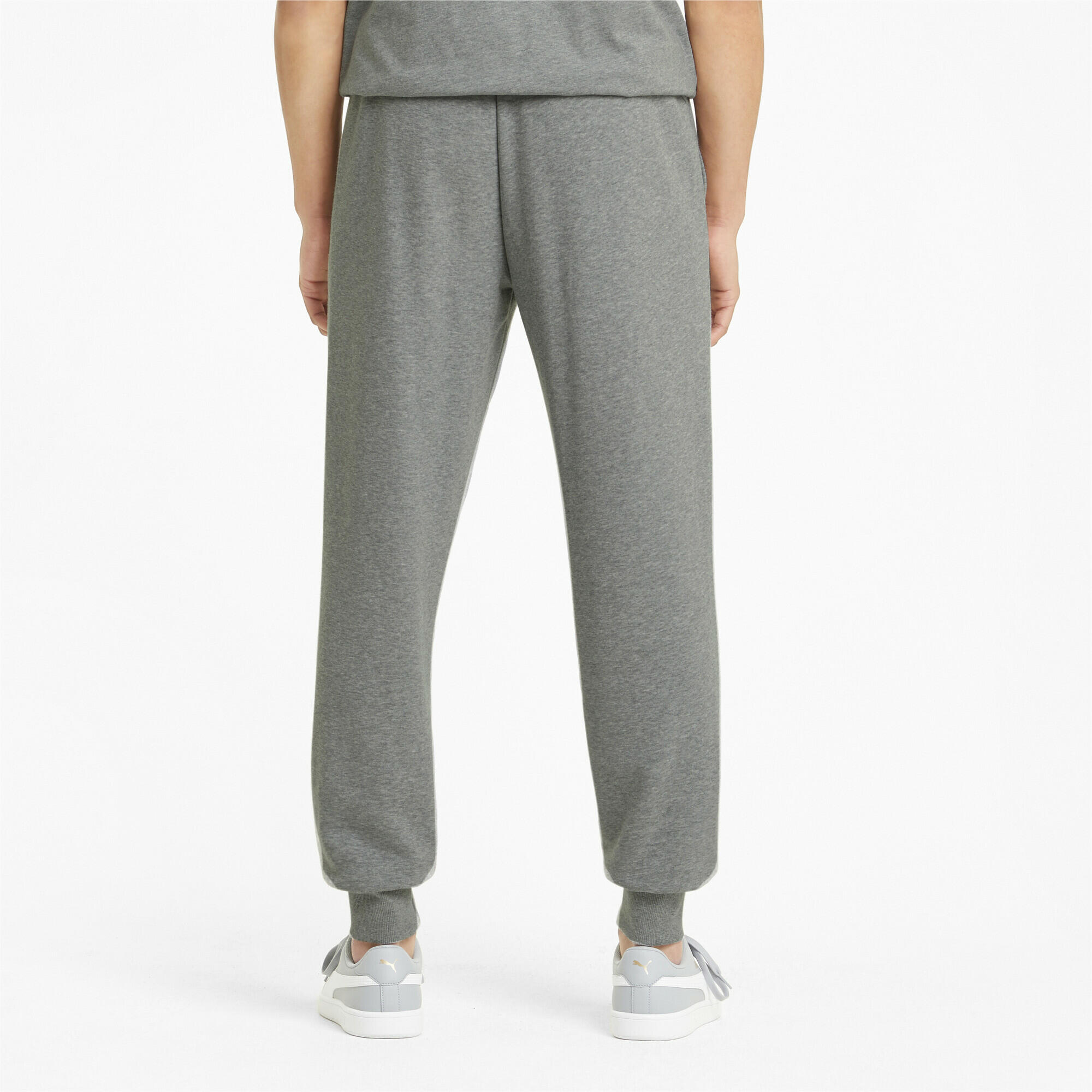 Pantalon de survêtement Essentials Logo Homme PUMA Medium Gray Heather 3/7