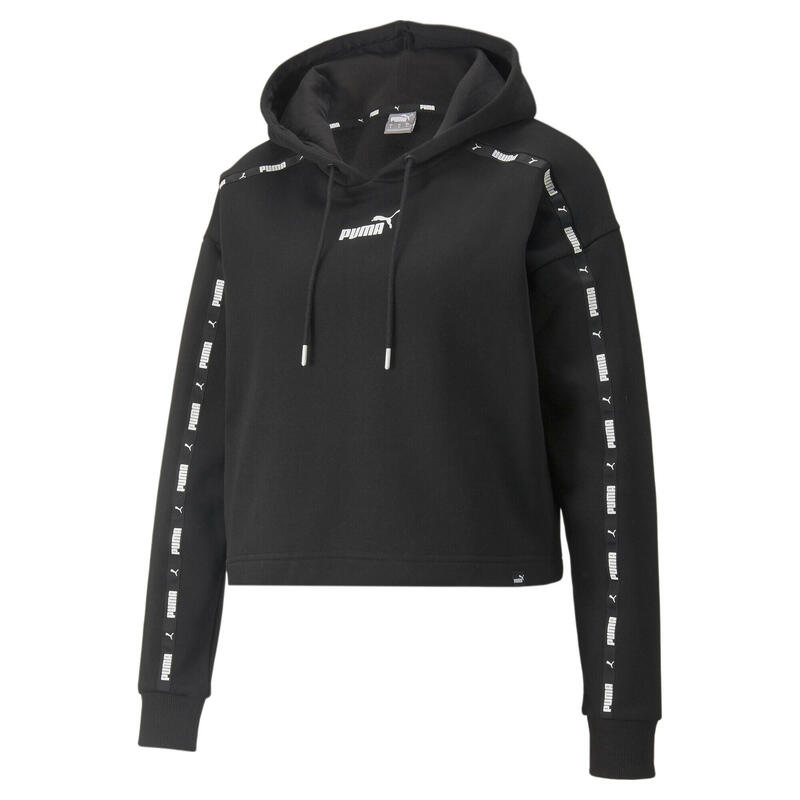 Hoodie Puma Power Cropped, Preto, Mulheres