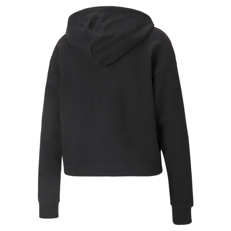 Hoodie Puma Power Cropped, Preto, Mulheres